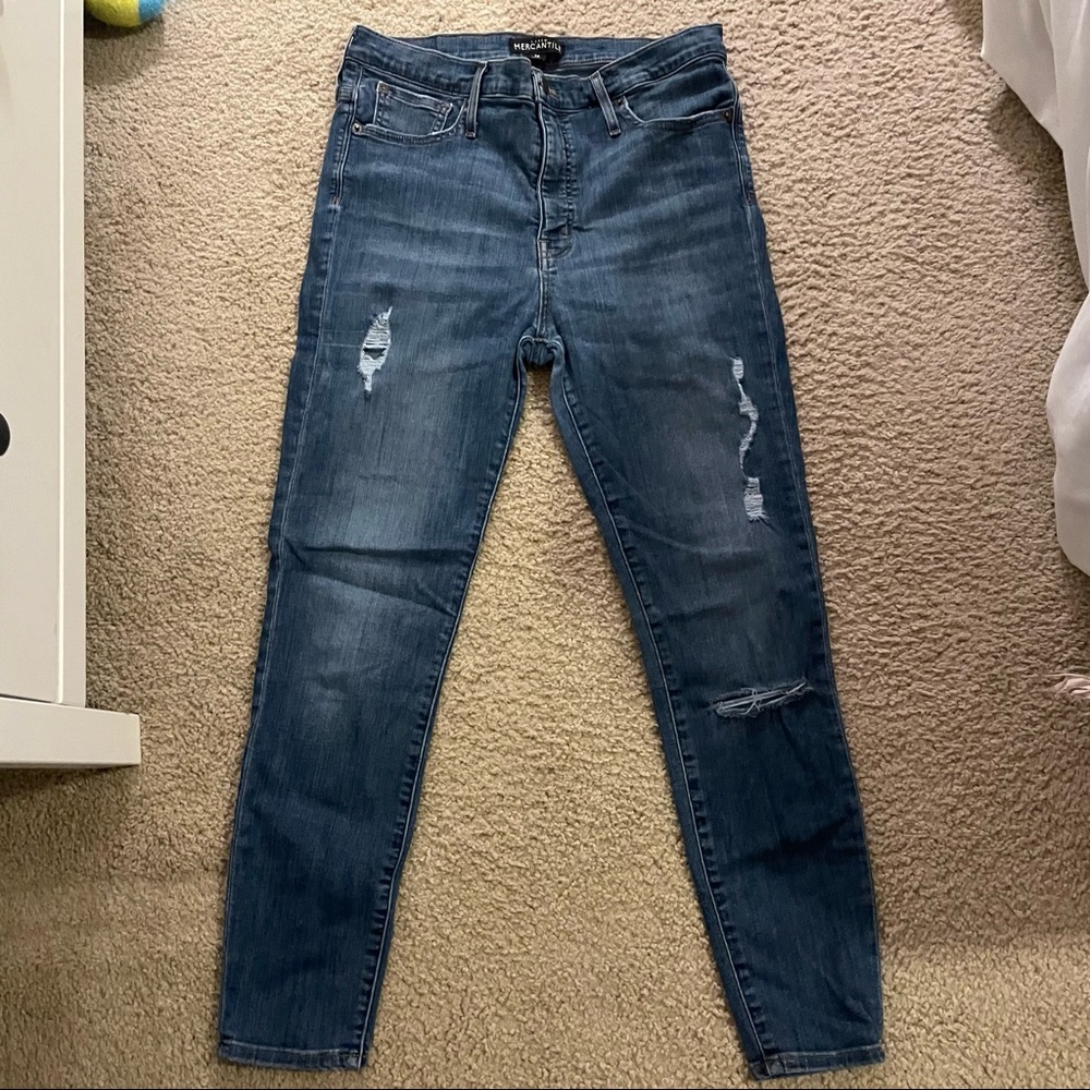 JCREW high rise skinny Jean